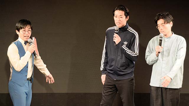 今月のMCは青色1号が担当