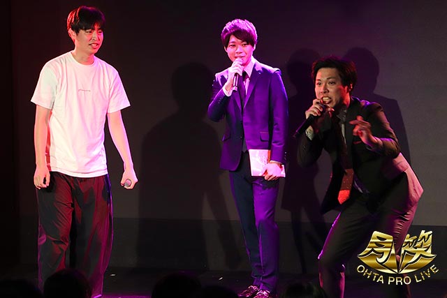 「ウスキVS小林」の即興ラップバトル