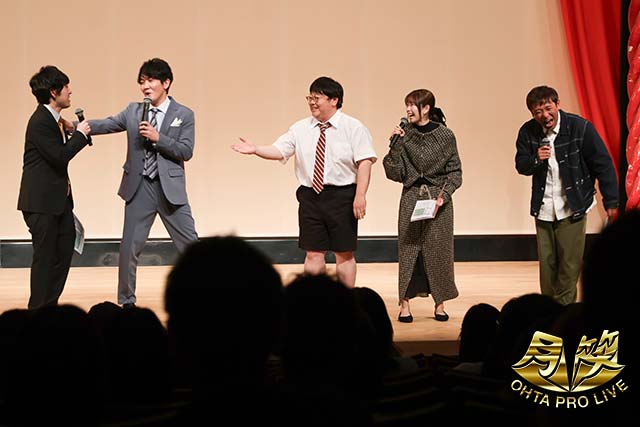 タイムマシーン3号とトーク