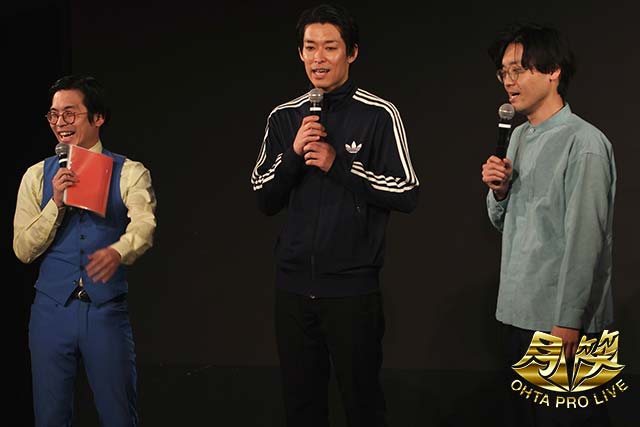 今月のMCは青色1号が担当