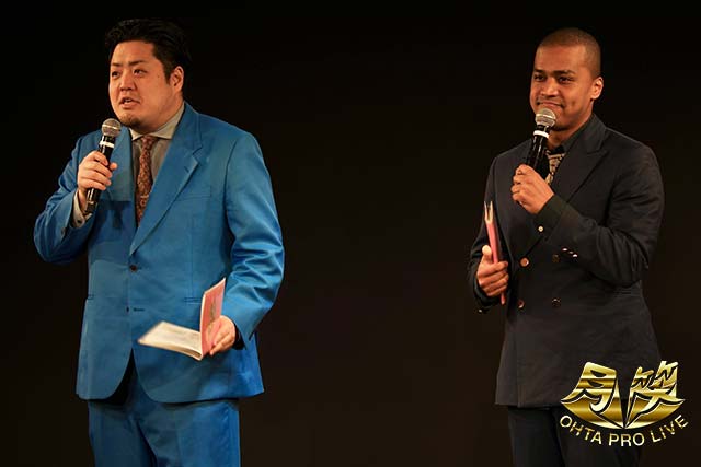 今月のMCは青色1号が担当